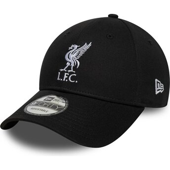 Čepice zaoblená černá nastavitelný 9FORTY Core Liverpool Football Club Premier League New Era