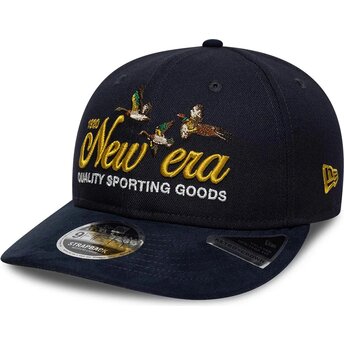Čepice zaoblená námořnická modrá nastavitelný 9FIFTY Retro Crown Suede New Era
