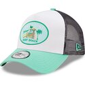 cepice-zaoblena-zelena-snapback-a-frame-location-miami-new-era