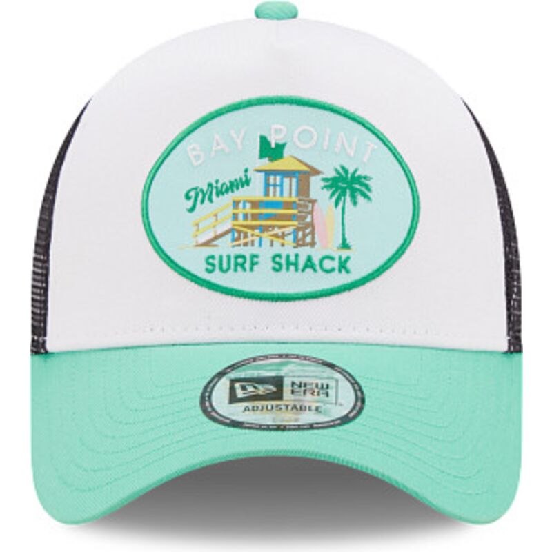 cepice-zaoblena-zelena-snapback-a-frame-location-miami-new-era