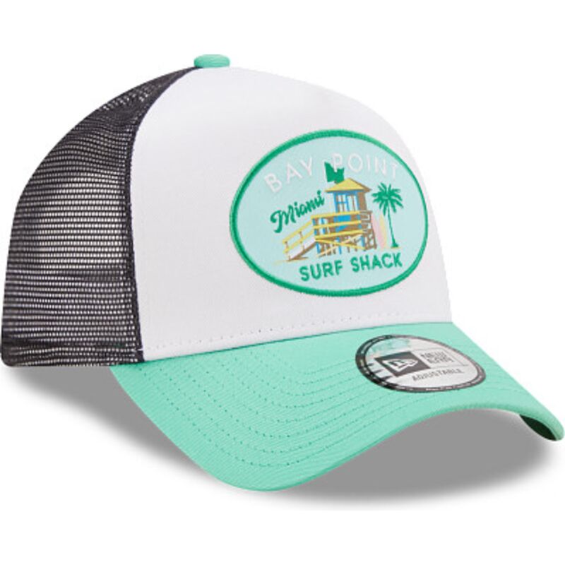 cepice-zaoblena-zelena-snapback-a-frame-location-miami-new-era
