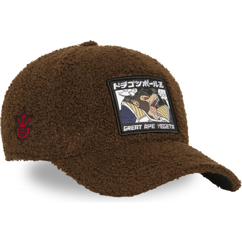 cepice-zaoblena-hneda-snapback-great-ape-dbz12-she-vegeta-dragon-ball-capslab
