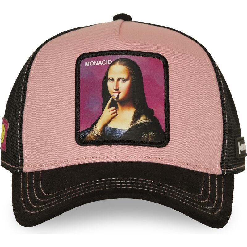 cepice-zaoblena-ruzova-snapback-acid-art1-monacid-mona-lisa-celebrity-capslab