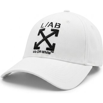 Čepice zaoblená bílá nastavitelný Clamp Arrows Twill L/AB c/o Off-White™