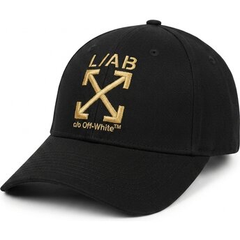 Čepice zaoblená černá nastavitelný dorado Clamp Arrows Twill L/AB c/o Off-White™