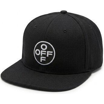 Čepice rovná černá snapback Off Embroidered Twill L/AB c/o Off-White™