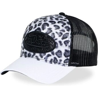 Čepice zaoblená leopardí snapback LEOFUR E Von Dutch