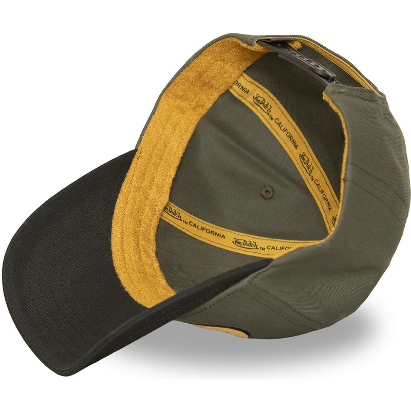 cepice-zaoblena-zelena-snapback-terry-fk-von-dutch