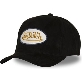 Čepice zaoblená černá snapback FUR FN Von Dutch