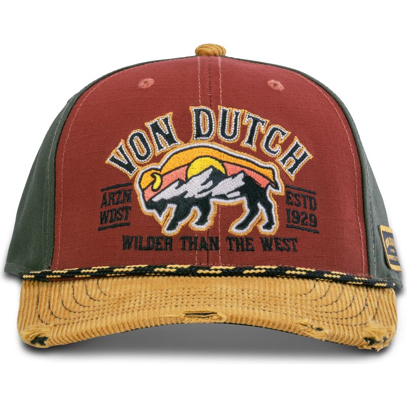 cepice-zaoblena-cervena-snapback-sem15-von-dutch