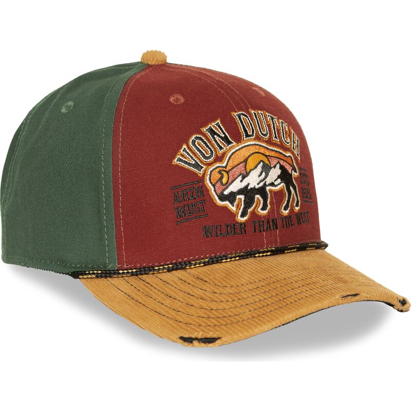 cepice-zaoblena-cervena-snapback-sem15-von-dutch