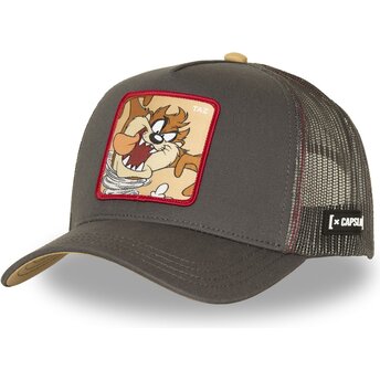 Čepice zaoblená hnědá snapback Tasmánský čert Looney Tunes Capslab