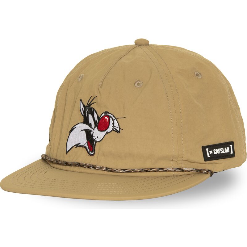 cepice-rovna-bezova-snapback-loo13-goob-sylvester-looney-tunes-capslab