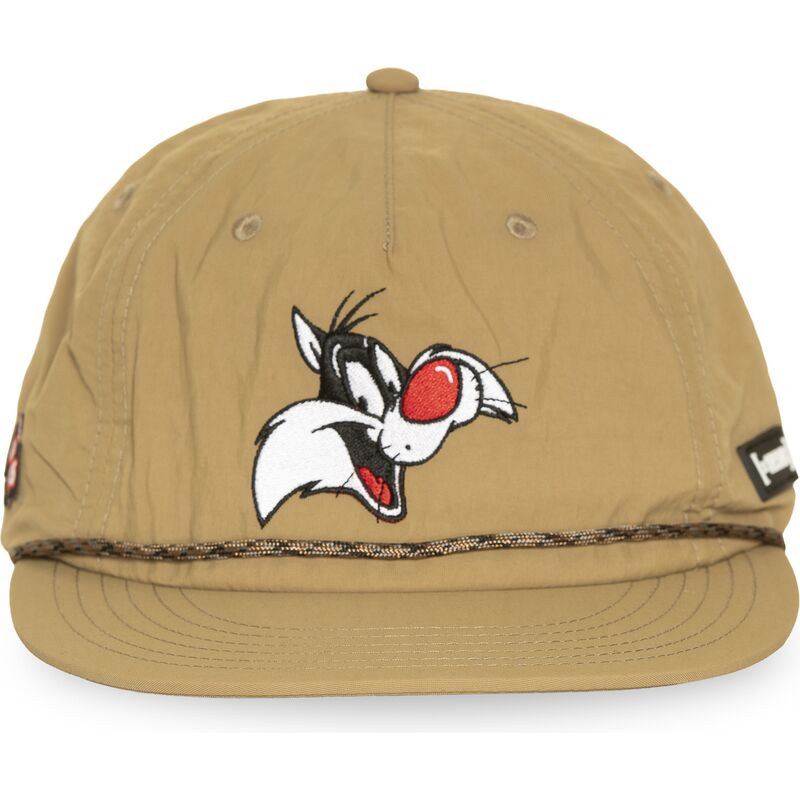 cepice-rovna-bezova-snapback-loo13-goob-sylvester-looney-tunes-capslab