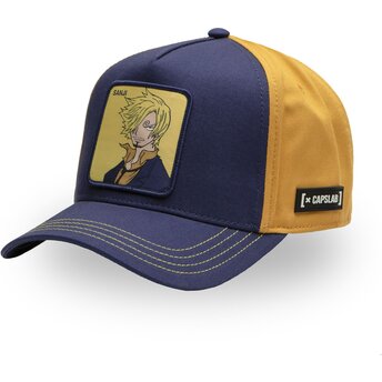 Čepice zaoblená námořnická modrá snapback OP5 SAN Vinsmoke Sanji One Piece Capslab