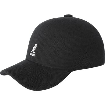 Čepice zaoblená černá nastavitelný Bamboo Adj Spacecap Kangol