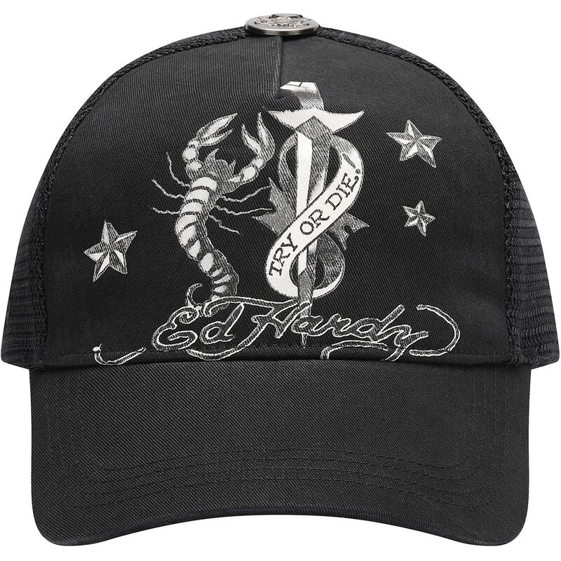 cepice-zaoblena-cerna-snapback-dagger-scorpion-ed-hardy