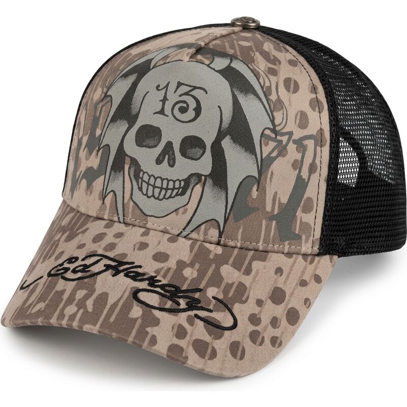 cepice-zaoblena-seda-snapback-13-skull-ed-hardy