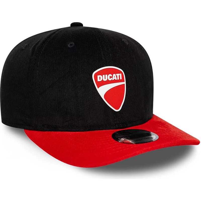 cepice-zaoblena-cerna-snapback-9seventy-stretch-snap-contrast-visor-ducati-motor-motogp-new-era