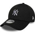 cepice-zaoblena-cerna-prilehava-39thirty-stretch-mesh-new-york-yankees-mlb-new-era