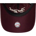cepice-zaoblena-cervena-nastavitelny-9twenty-a-frame-cord-script-new-york-yankees-mlb-new-era