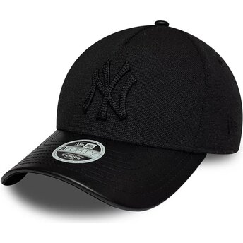 Čepice zaoblená černá nastavitelný 9FORTY M-Crown A Frame Fabric Mix New York Yankees MLB New Era