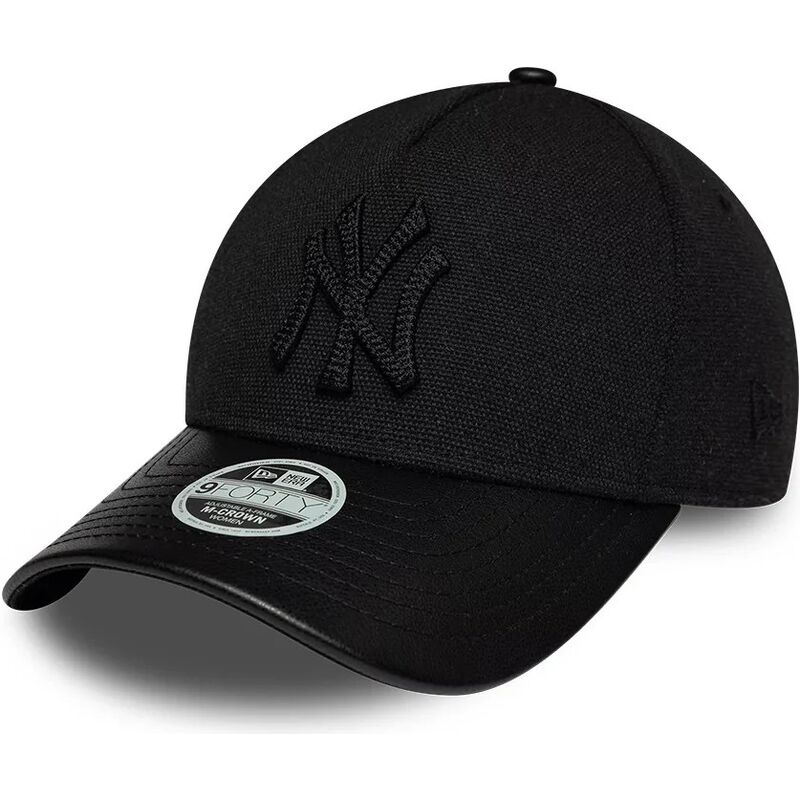 cepice-zaoblena-cerna-nastavitelny-9forty-m-crown-a-frame-fabric-mix-new-york-yankees-mlb-new-era