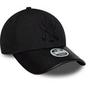 cepice-zaoblena-cerna-nastavitelny-9forty-m-crown-a-frame-fabric-mix-new-york-yankees-mlb-new-era