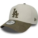 cepice-zaoblena-zelena-snapback-9forty-e-frame-suede-visor-los-angeles-dodgers-mlb-new-era