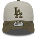 cepice-zaoblena-zelena-snapback-9forty-e-frame-suede-visor-los-angeles-dodgers-mlb-new-era