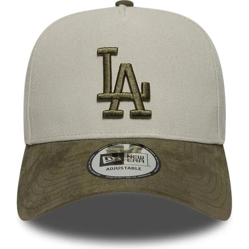 cepice-zaoblena-zelena-snapback-9forty-e-frame-suede-visor-los-angeles-dodgers-mlb-new-era