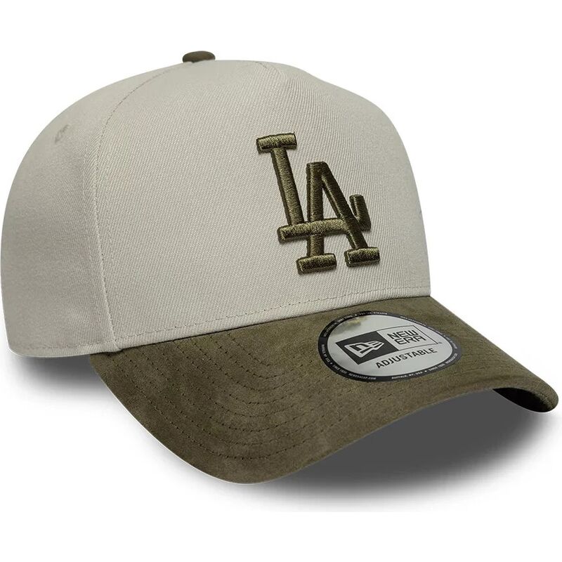 cepice-zaoblena-zelena-snapback-9forty-e-frame-suede-visor-los-angeles-dodgers-mlb-new-era