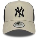 cepice-zaoblena-bezova-snapback-a-frame-league-essential-new-york-yankees-mlb-new-era