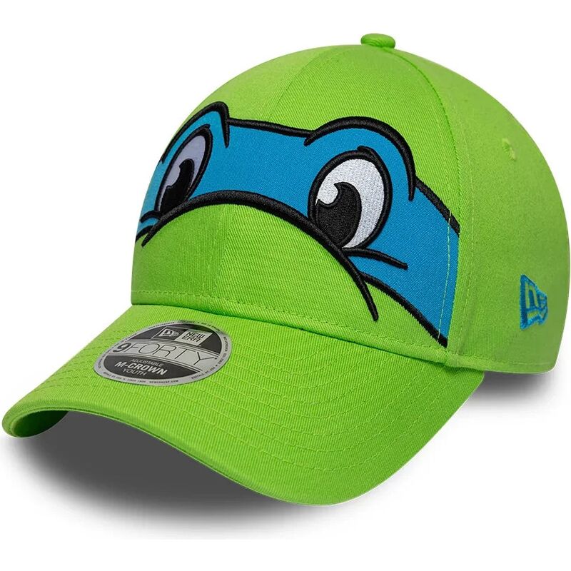 cepice-zaoblena-zelena-snapback-pro-deti-9forty-m-crown-face-leonardo-tortugas-ninja-new-era