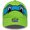cepice-zaoblena-zelena-snapback-pro-deti-9forty-m-crown-face-leonardo-tortugas-ninja-new-era