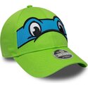 cepice-zaoblena-zelena-snapback-pro-deti-9forty-m-crown-face-leonardo-tortugas-ninja-new-era