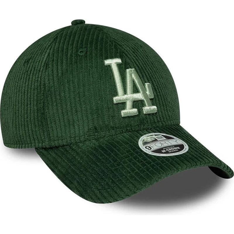 cepice-zaoblena-zelena-snapback-9forty-m-crown-chunky-cord-los-angeles-dodgers-mlb-new-era