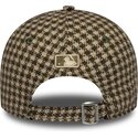 cepice-zaoblena-zelena-nastavitelny-9forty-m-crown-houndstooth-los-angeles-dodgers-mlb-new-era