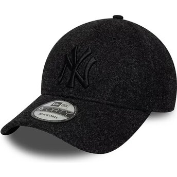 Čepice zaoblená černá nastavitelný 9FORTY Winter New York Yankees MLB New Era