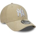 cepice-zaoblena-bezova-snapback-9forty-entry-cord-new-york-yankees-mlb-new-era