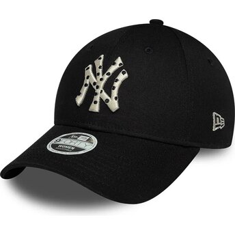 Čepice zaoblená černá nastavitelný 9FORTY Infill New York Yankees MLB New Era