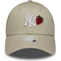 cepice-zaoblena-bezova-nastavitelny-9forty-fruit-icon-strawberry-new-york-yankees-mlb-new-era