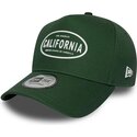 cepice-zaoblena-zelena-snapback-9forty-e-frame-rubber-california-los-angeles-new-era