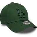 cepice-zaoblena-zelena-nastavitelny-pro-deti-9forty-league-essential-los-angeles-dodgers-mlb-new-era