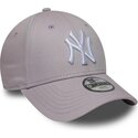 cepice-zaoblena-fialova-nastavitelny-pro-deti-9forty-league-essential-new-york-yankees-mlb-new-era