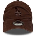 cepice-zaoblena-hneda-nastavitelny-9twenty-washed-midi-los-angeles-dodgers-mlb-new-era