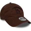 cepice-zaoblena-hneda-nastavitelny-9twenty-washed-midi-los-angeles-dodgers-mlb-new-era