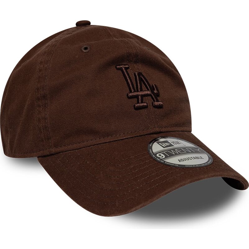 cepice-zaoblena-hneda-nastavitelny-9twenty-washed-midi-los-angeles-dodgers-mlb-new-era