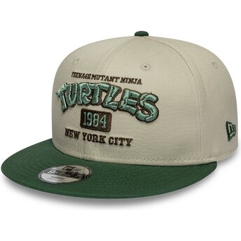 Čepice rovná zelená snapback pro děti 9FIFTY Tortugas Ninja New Era