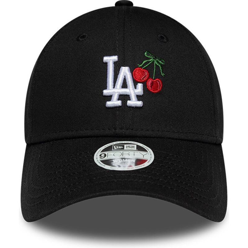 cepice-zaoblena-cerna-nastavitelny-9forty-fruit-icon-cherry-los-angeles-dodgers-mlb-new-era